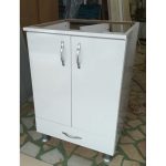 Ankastre Ocak Dolabı (AK-K2) - Parlak Beyaz